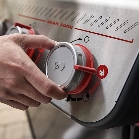 Гриль газовый Weber Spirit E-325, черный