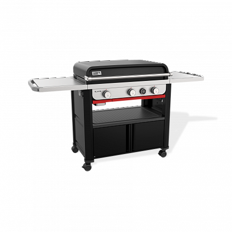 Гридль газовый Weber Slate 76 см, черный