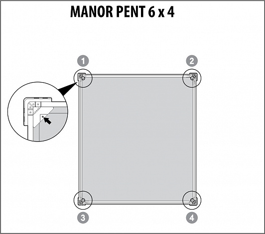   Manor Pent 6*4