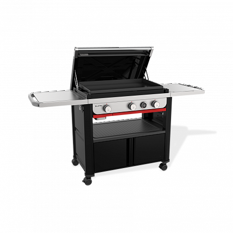 Гридль газовый Weber Slate 76 см, черный