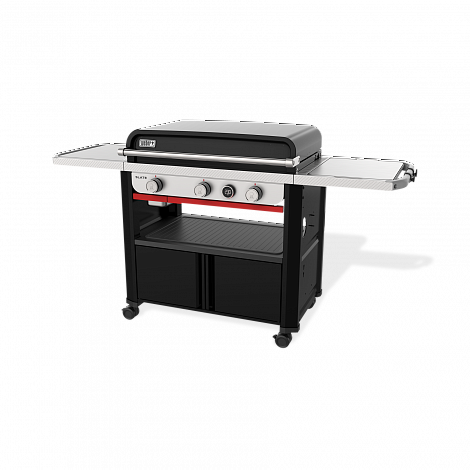 Гридль газовый Weber Slate 76 см, черный