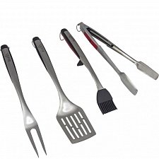 Набор инструментов Char-Broil 4 шт (лопатка+щипцы+кисть+вилка) 