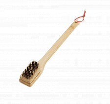 Щетка для гриля с бамбуковой ручкой Weber NEW, 46 см.